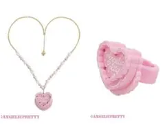 angelic pretty Happy Cakes ネックレス リング 白 - メルカリ