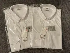 UNIQLOスーパーノンアイロンジャージースリムシャツ 長袖2枚セット