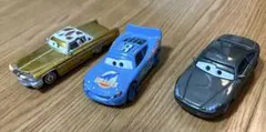 マテル カーズ ミニカー シェリフ、トウ、チャーリー・チェッカー 3台