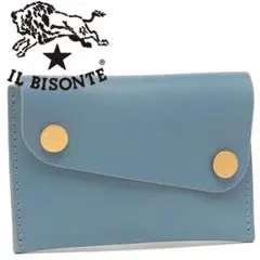 IL BISONTE イルビゾンテ カードケース キーケース ブルー