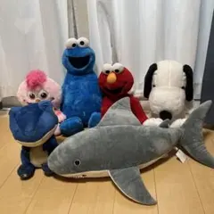 【お買得！】usj カーニバルゲーム ぬいぐるみセット セサミ新品 スヌーピー
