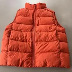 中綿ベスト　ユニクロ　キッズ　130cm 試着のみ