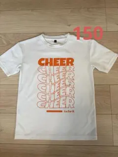 치어 클럽 프랙티스 티셔츠 화이트 화이트 150