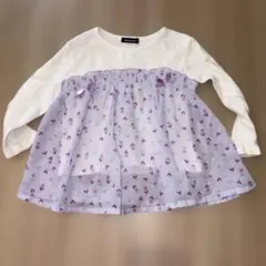 ムージョンジョン　花柄チュニック 100cm