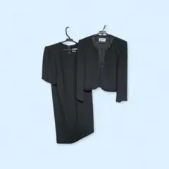 喪服　ブラックワンピーススーツ 9号
