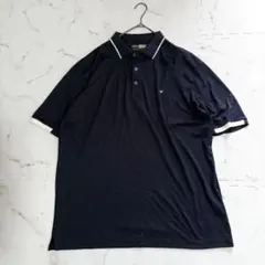 ✨美品✨Callaway キャロウェイゴルフ半袖 ポロシャツ 紺　XL