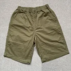UNIQLO キッズ ハーフパンツ 150 オリーブ