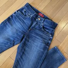 RED CARD ストレートデニム インディゴブルー