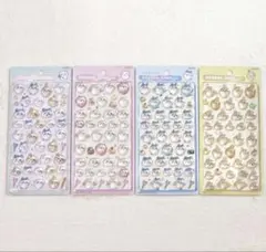 【正規品】ちいかわ第一弾コンプリート ボンボンドロップシール　4種セット