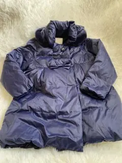 ❣️ミキハウス ❣️ネイビーダウンコート 130 cm