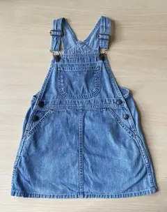 ミキハウスジーンズ　デニムジャンバースカート 110