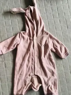 うさぎ耳付きロンパース（60-70）