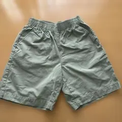 GU シェフショーツ　ハーフパンツ オリーブ　140