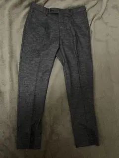 ONLY 1976 グレー チェック柄 スラックス