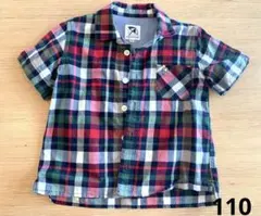 【お値下げ】アーノルドパーマー　チェックシャツ　110