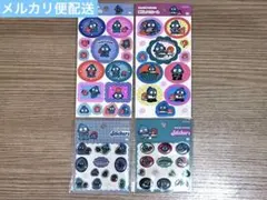 【4点セット】正規品　ハンギョドン　蛍光レトロシール　ぷっくりシール