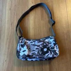 レスポートサック　花柄　ショルダーバッグ