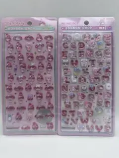 【正規品 】　ボンボンドロップシール サンリオ　 マイメロ　２枚セット