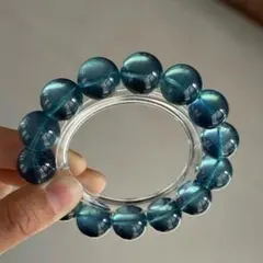 ⭐︎【天然】アクアマリン ブレスレット 16.3mm