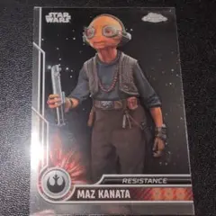 スターウォーズtopps MAZ KANATA