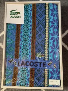 LACOSTE バスタオル 多色ストライプのサムネイル