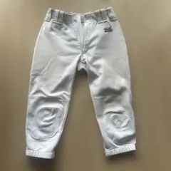 Mizuno 野球ズボン 膝パッド付き ホワイトパンツ SS 150