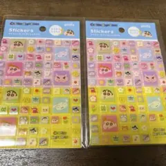 クレヨンしんちゃん セリア タイルシール 2枚セット