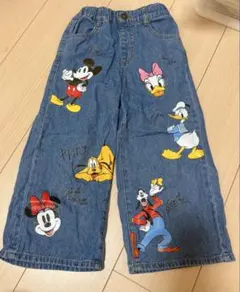 ミッキーマウス デニムパンツ 110