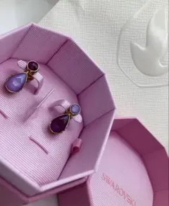 スワロフスキー Swarovski Orbita ドロップピアス