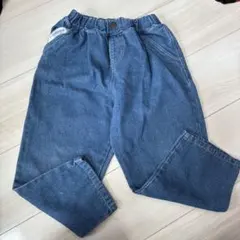 デニムブルー ウエストゴム パンツのサムネイル