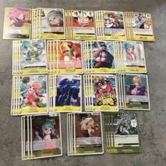 ONE PIECEカード　受け継がれる意志　黄　R以下　4コン　ボニー　デッキ