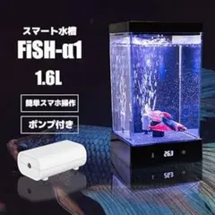 【新品】小型水槽 ヒーター LED付 ベタ 熱帯魚　メダカのサムネイル