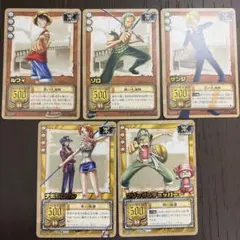 希少】ワンピース ハイパーバトル プロモカード 5枚 大海賊王限定