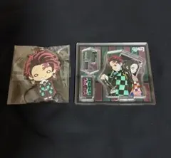 鬼滅の刃　竈門炭治郎　竈門濔豆子　アクリルフィギュア　にとたん