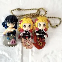 鬼滅の刃 トゥインクルドーリー 煉獄杏寿郎 嘴平伊之助 フィギュア キーホルダー