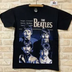 ビートルズ Tシャツ　Mサイズ　管2127 イラスト　THE BEATLES