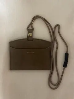 即購入◎ 新品未使用ALEXIA STAM パスケース 定期入れ ストラップ付き
