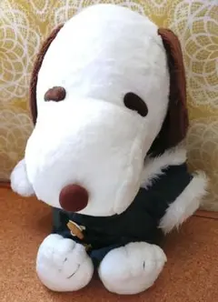 スヌーピー／ダッフルコートBIGぬいぐるみ【ダッフルコート脱着可】