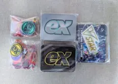 【ポケカ】トレーナーボックス デッキビルドボックス 付属品5点セット