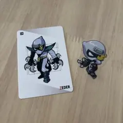 CR ZEDER グッズセット カード ステッカー