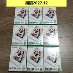 FUJIFILM instax mini チェキフィルム 10枚入9 個セット