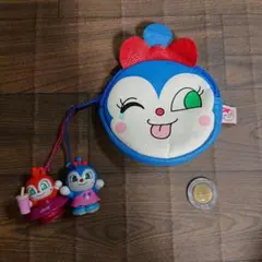 コキンちゃん ドキンちゃん コインケース ミニポーチ ストラップ ３点