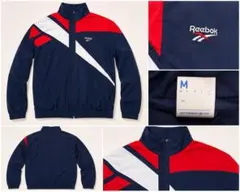 Reebok リーボック ナイロンジャケット M ネイビー レッド ホワイトのサムネイル