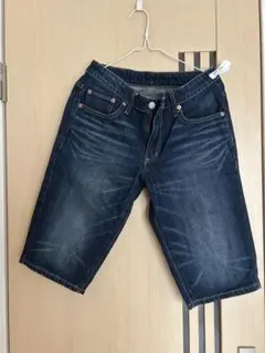 子供用　EDWIN デニムショートパンツ ダークブルー