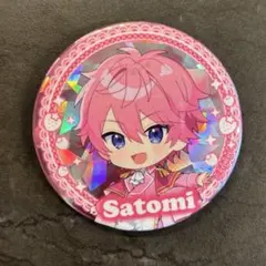 すとぷり さとみ 缶バッジ すとめも7 デフォ - メルカリ