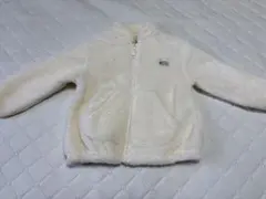 UNIQLO ホワイト ジップアップアウター 90