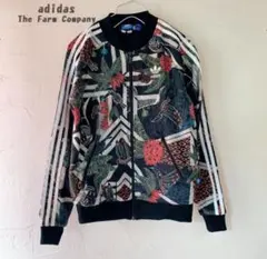 極美品 adidas ジャージ トラックジャケット 鳥 総柄 Lサイズ - メルカリ