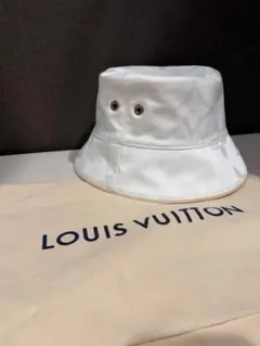 オードリー様専用 Louis Vuitton バケットハット ベージュ - メルカリ