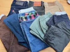 EDWIN ユニクロ　キッズパンツセット 120/130