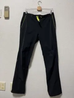 モンベル　撥水ストレッチライトクライミングパンツ　/L　ブラック　ナイロン　ロゴ